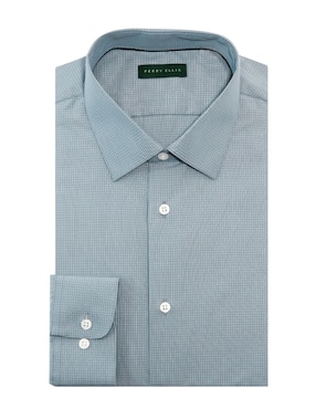 Camisa De Vestir Perry Ellis Manga Larga Para Hombre