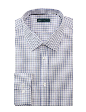 Camisa De Vestir Perry Ellis Manga Larga Para Hombre