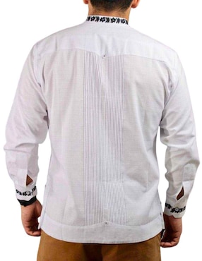 Guayabera manga larga Teya Artesanal para hombre