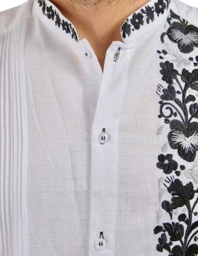 Guayabera manga larga Teya Artesanal para hombre