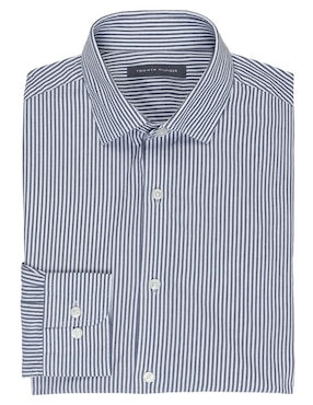 Camisa De Vestir Tommy Hilfiger De Algodón Manga Larga Para Hombre