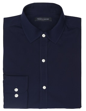 Camisa De Vestir Tommy Hilfiger De Algodón Manga Larga Para Hombre