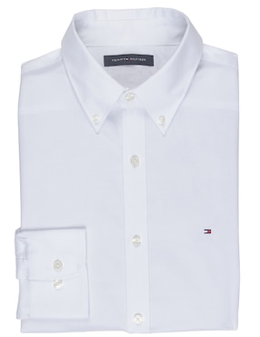 Camisa De Vestir Tommy Hilfiger De Algodón Manga Larga Para Hombre