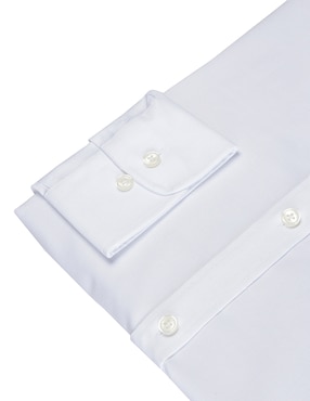 Camisa de vestir Tommy Hilfiger de algodón manga larga para hombre