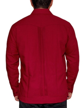 Guayabera manga larga Teya Artesanal para hombre