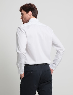 Camisa de vestir JBE de manga larga para hombre