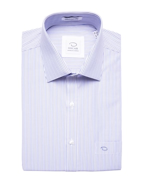 Camisa Casual Oscar De La Renta Manga Larga Para Hombre