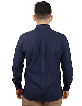 Guayabera manga larga Teya Artesanal para hombre