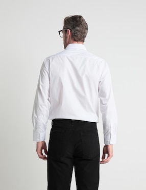 Camisa de vestir Regent Street de algodón manga larga para hombre