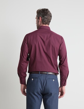 Camisa de vestir Regent Street de algodón manga larga para hombre