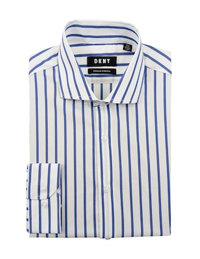 Camisa De Vestir DKNY C Manga Larga Para Hombre