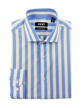 Camisa De Vestir DKNY C Manga Larga Para Hombre