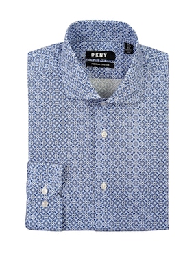 Camisa De Vestir DKNY C Manga Larga Para Hombre