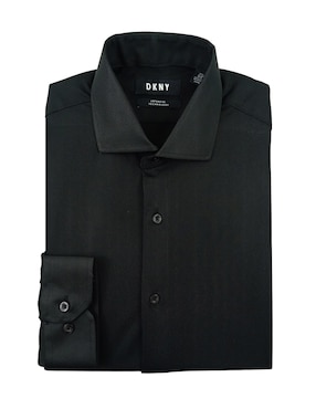 Camisa De Vestir DKNY C Manga Larga Para Hombre