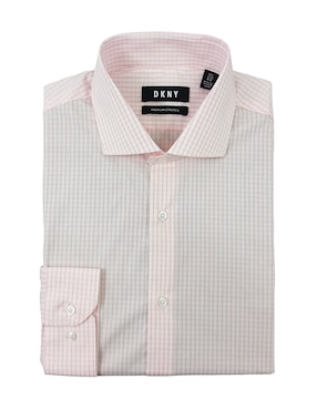 Camisa De Vestir DKNY C Manga Larga Para Hombre