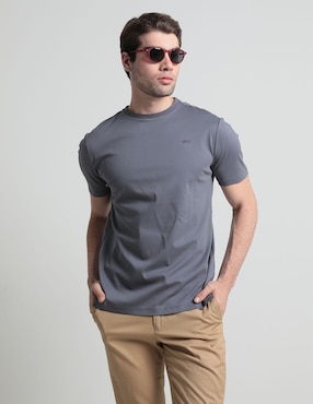 Playera Calderoni Cuello Redondo Para Hombre