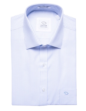 Camisa Casual Oscar De La Renta Manga Larga Para Hombre