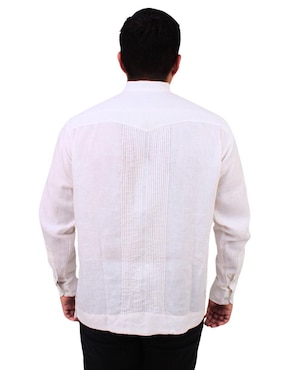 Guayabera manga larga Teya Artesanal para hombre