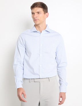 Camisa casual Elemento Uomo de algodón manga larga para hombre