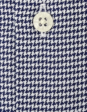 Camisa formal Nautica de algodón manga larga para hombre