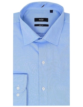 Camisa Formal Nautica De Algodón Manga Larga Para Hombre