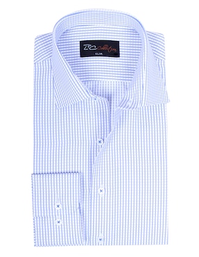 Camisa De Vestir L.P.C. Manga Larga Para Hombre