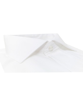 Camisa de vestir formal Nautica de algodón manga larga para hombre