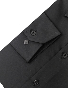 Camisa de vestir Nautica de algodón manga larga para hombre