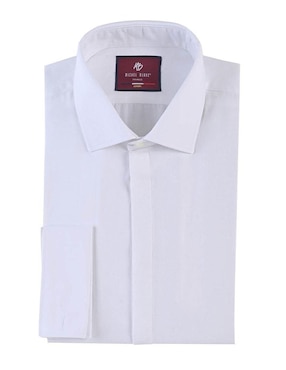 Camisa de vestir Michel Blanc manga larga para hombre
