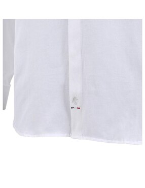 Camisa de vestir Michel Blanc manga larga para hombre