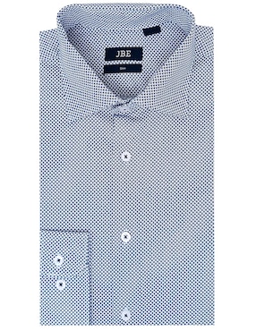 Camisa Formal JBE Manga Larga Para Hombre