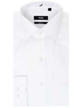 Camisa Formal Nautica De Algodón Manga Larga Para Hombre