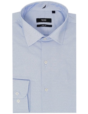 Camisa Formal Nautica Manga Larga Para Hombre