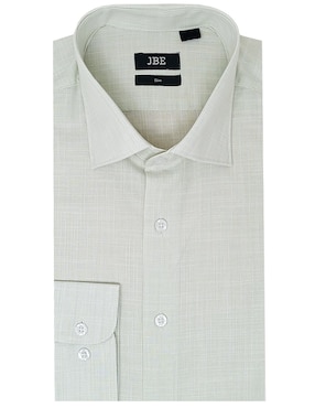 Camisa Formal JBE Algodón Manga Larga Para Hombre