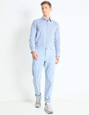 Camisa de vestir Scappino de algodón manga larga para hombre