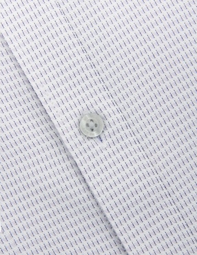 Camisa de vestir John Henry manga larga para hombre