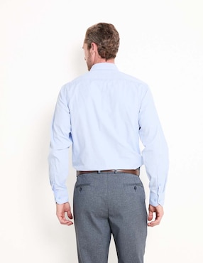 Camisa de vestir Manchester manga larga para hombre