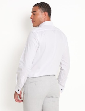 Camisa de vestir Scappino de algodón manga larga para hombre