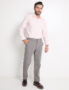 Camisa casual Regent Street manga larga para hombre
