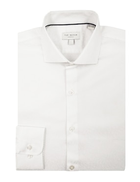 Camisa de vestir Ted Baker manga larga para hombre