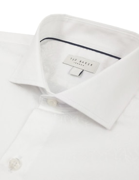 Camisa de vestir Ted Baker manga larga para hombre