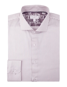 Camisa de vestir Ted Baker manga larga para hombre