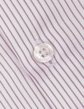 Camisa de vestir Ted Baker manga larga para hombre