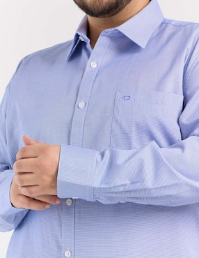 Camisa de vestir Oscar de la Renta manga larga para hombre