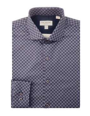 Camisa de vestir Ted Baker manga larga para hombre