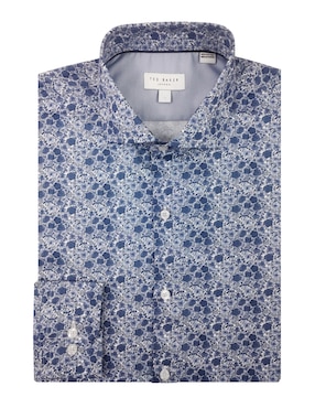 Camisa de vestir Ted Baker manga larga para hombre