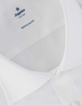 Camisa de vestir Scappino de algodón manga larga para hombre