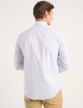 Camisa casual Spagnolo de algodón manga larga para hombre