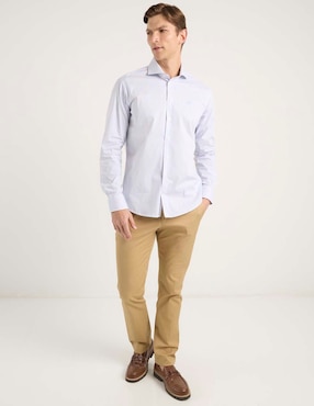 Camisa casual Spagnolo de algodón manga larga para hombre