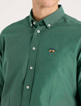 Camisa casual Spagnolo manga larga para hombre